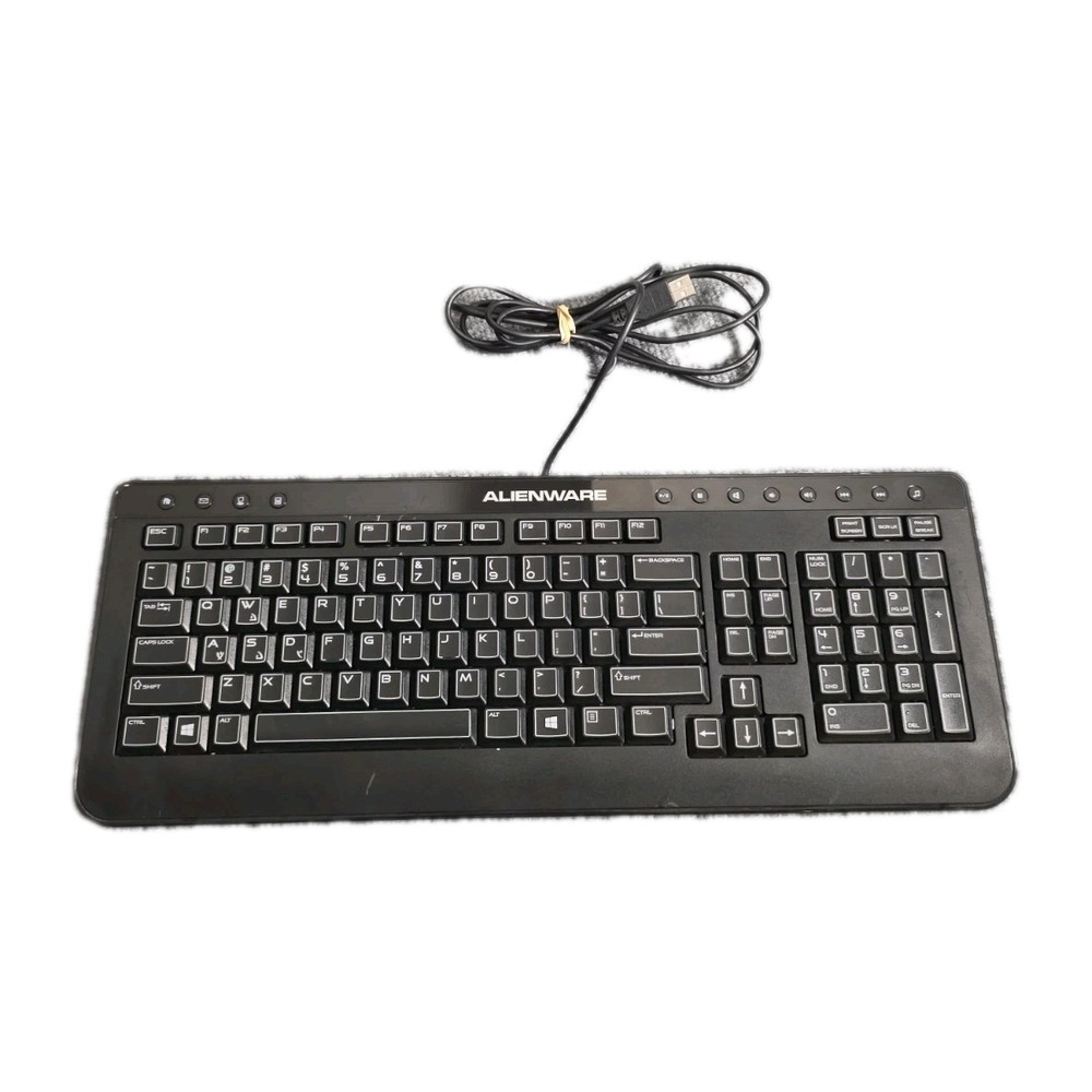 Alienware SK-8165 Black Gaming Keyboard Wired USB